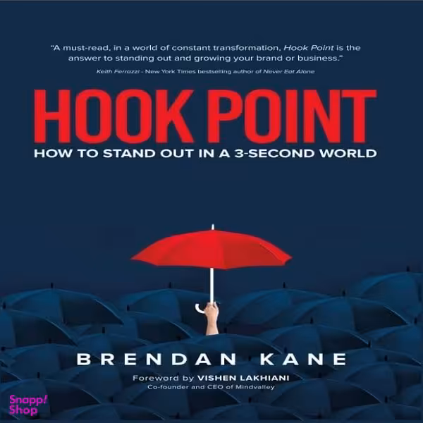 کتاب Hook Point اثر Brendan Kane انتشارات سبزان
