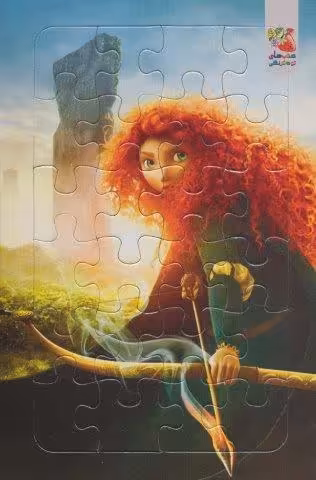 پازل پشت وایت بردی شجاع