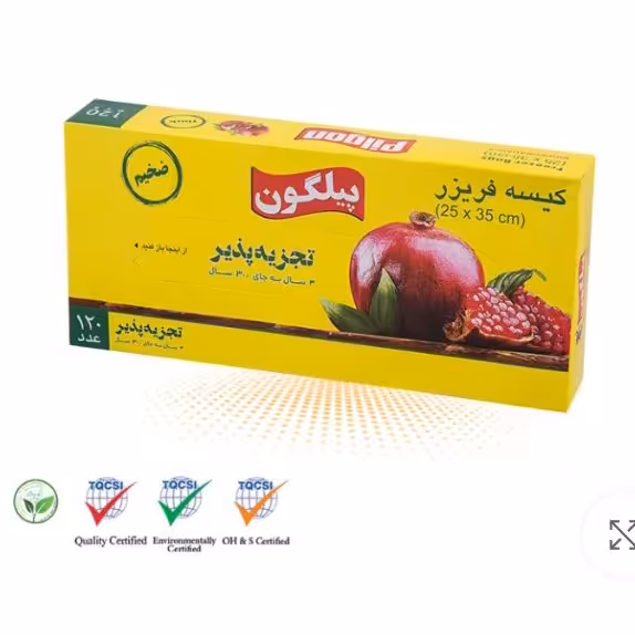 دستمال فریزر پیلگون 120برگ