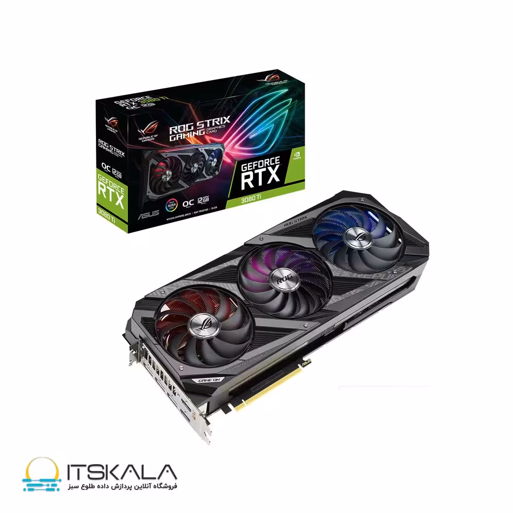 قیمت و خرید کارت گرافیک ایسوس ROG STRIX RTX3080TI OC 12GB GDDR6X GAMING | ITSKALA