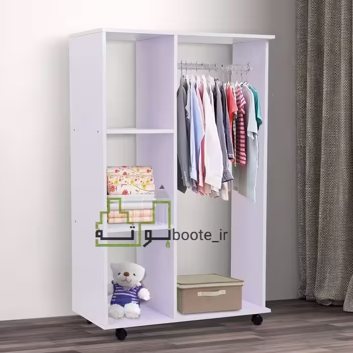 رگال لباس جالباسی کمد ایستاده