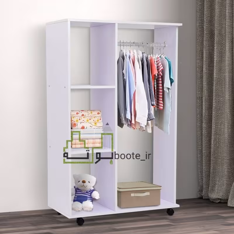 رگال لباس جالباسی کمد ایستاده