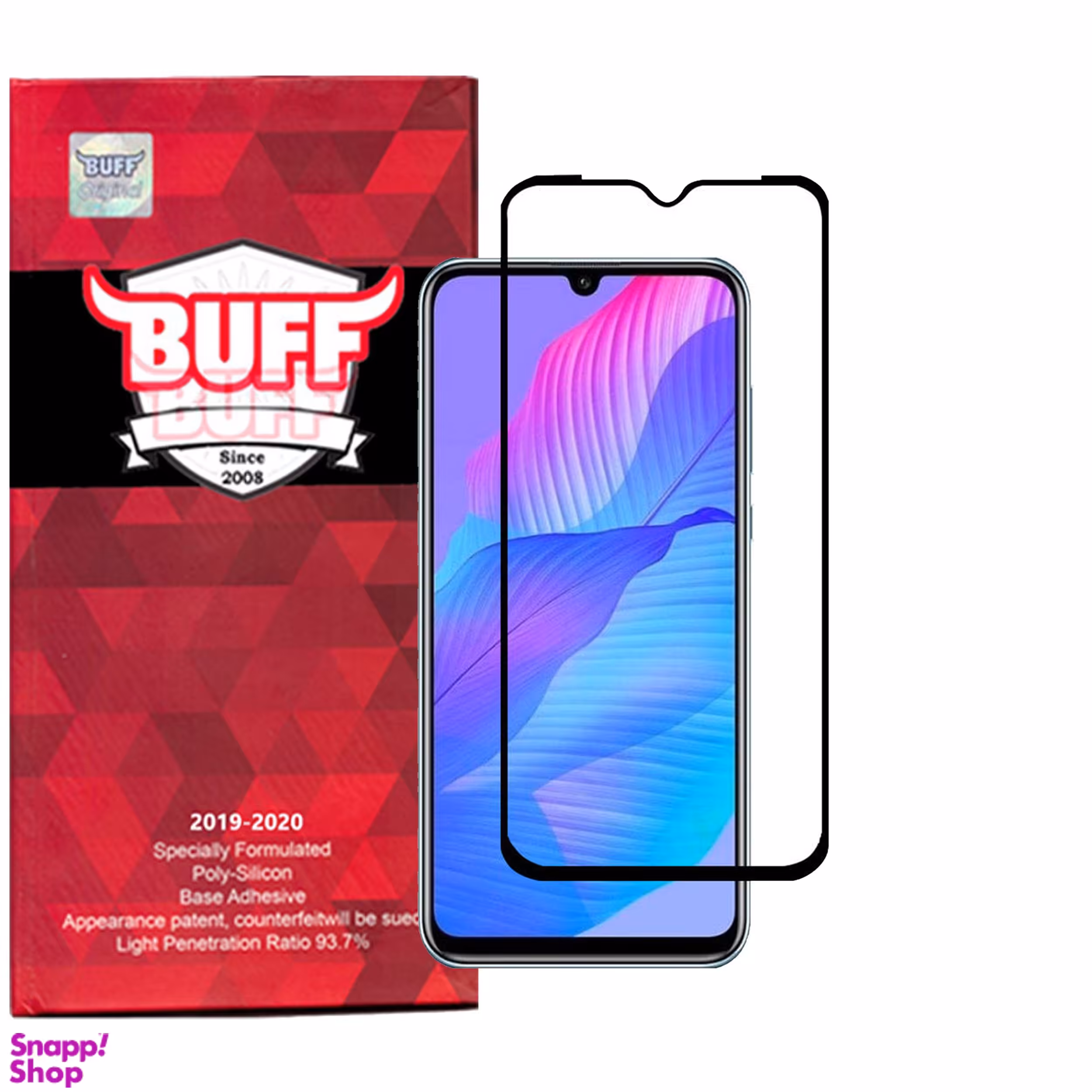 محافظ صفحه نمایش 5D بوف مدل F33 مناسب برای گوشی موبایل هوآوی y8p