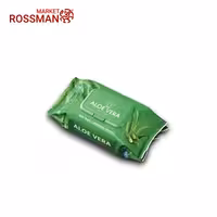 دستمال مرطوب مومندول Momendol مدل آلوئه ورا حجم 120 عددی