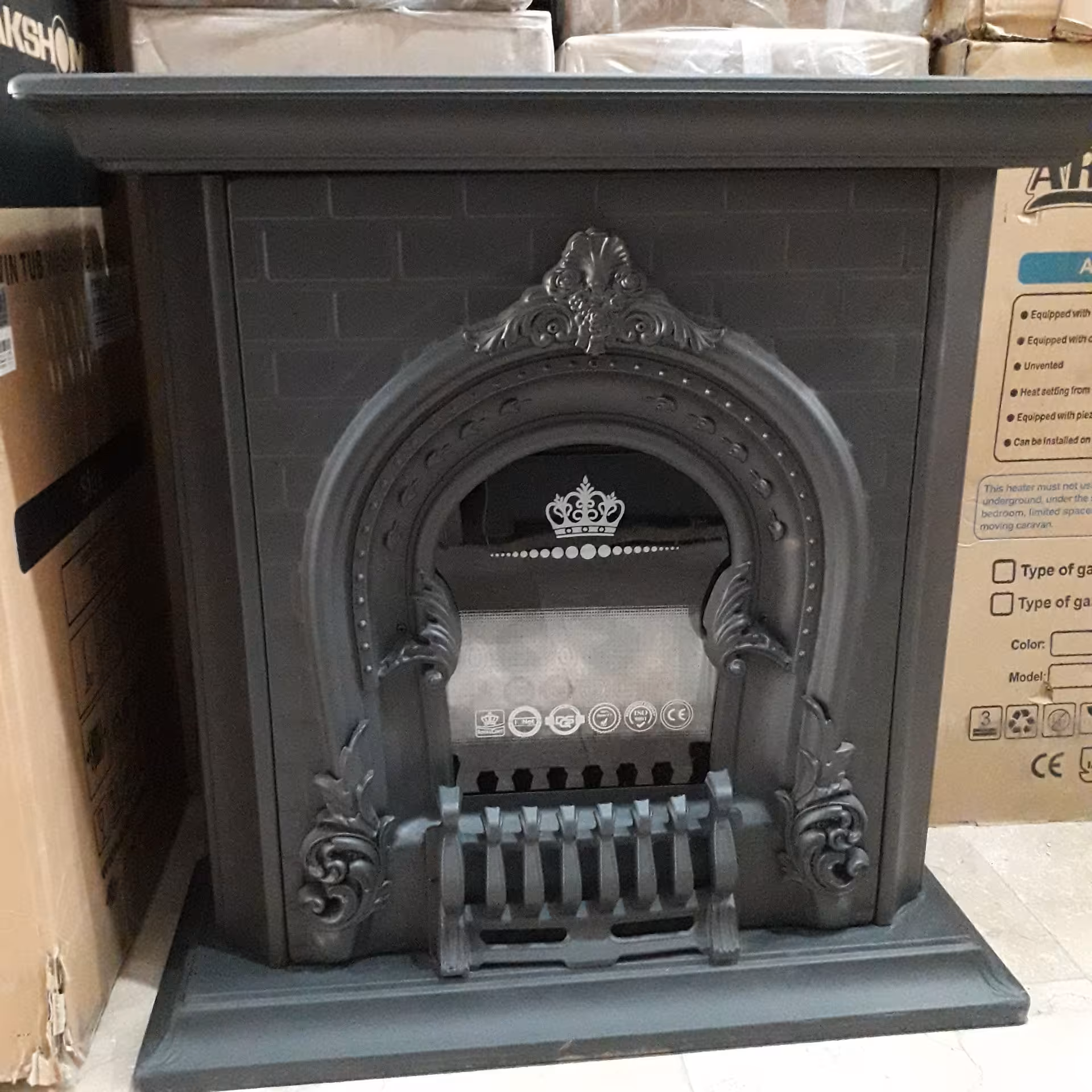 بخاری گازی شومینه 30 بهکاران مدل پرنس (پس کرایه )