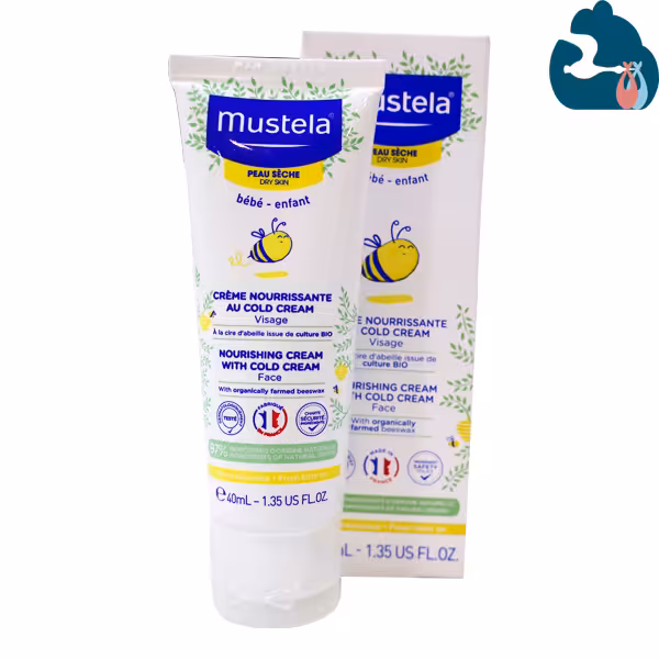 کلد کرم تغذیه کننده برند موستلا mustela 40ml