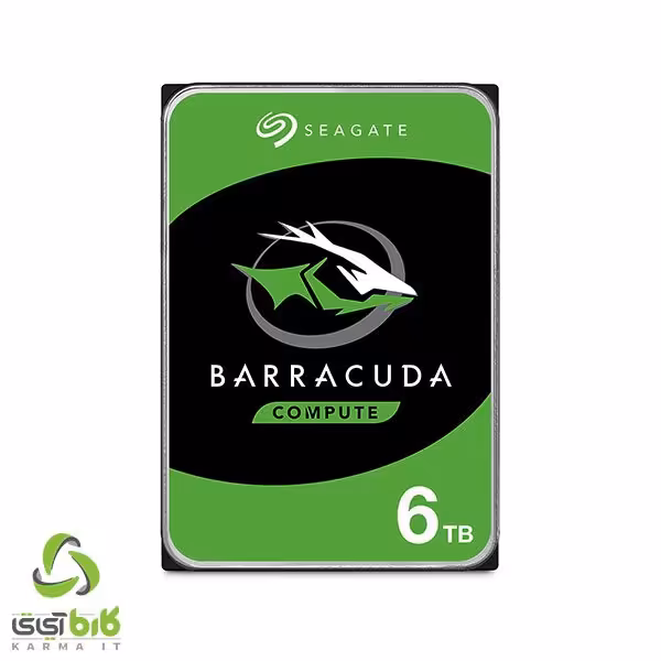 هارد اینترنال سیگیت مدل BarraCuda 6TB - فروشگاه کارما آیتی