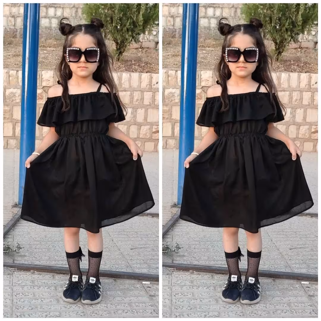 پیراهن مشکی دلبر