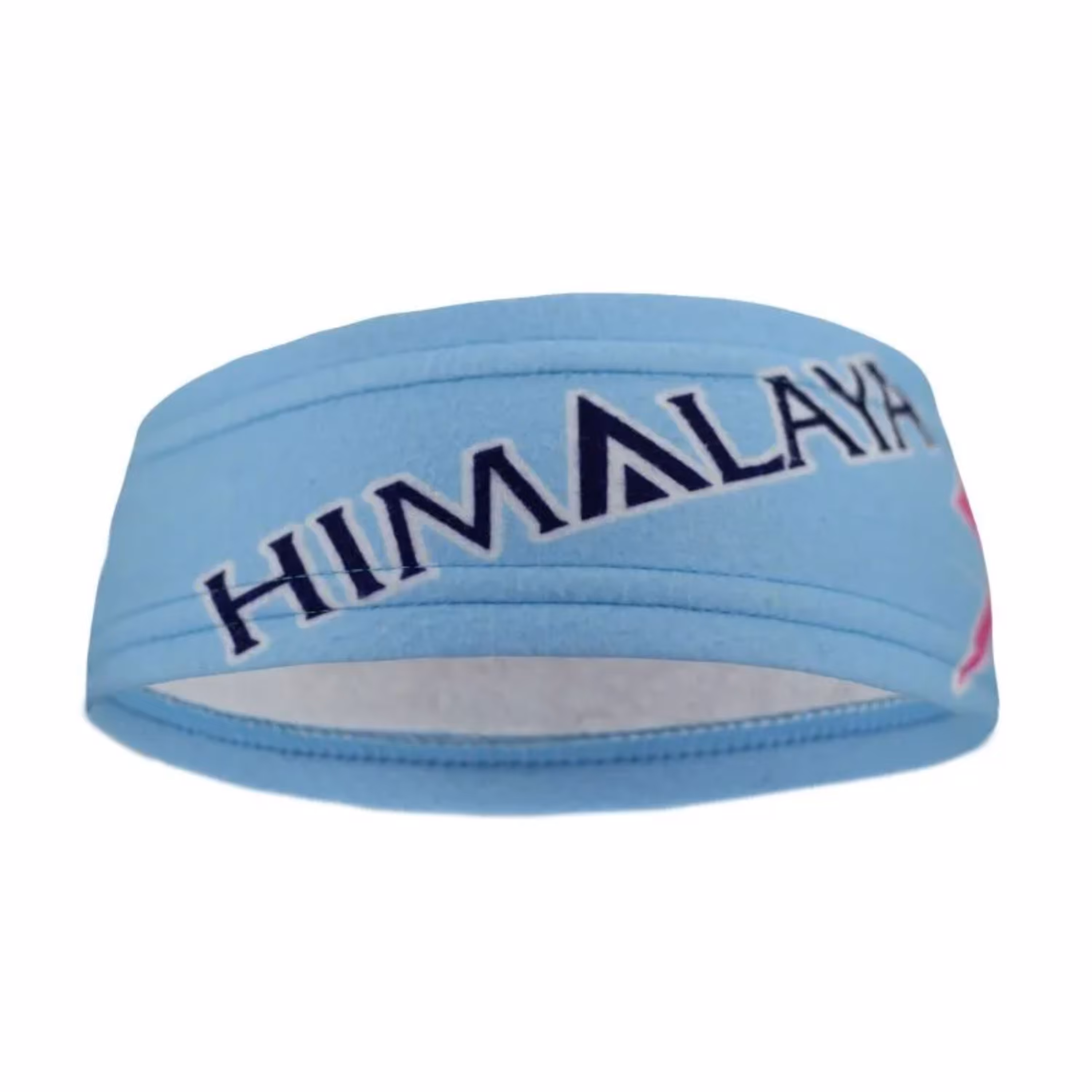 هدبند کوهنوردی جنس پلار  طرح هیمالیا رنگ آبی روشن