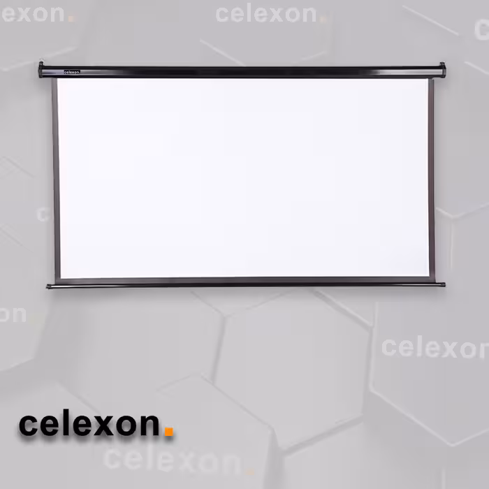 پرده نمایش مشکی برقی سلکسون مدل CSB400A