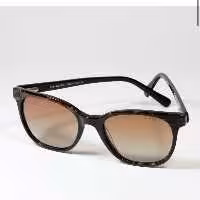 فریم عینک آفتابی زنانه ویفر کائوچو سایز کوچک شیشه روشن 81214