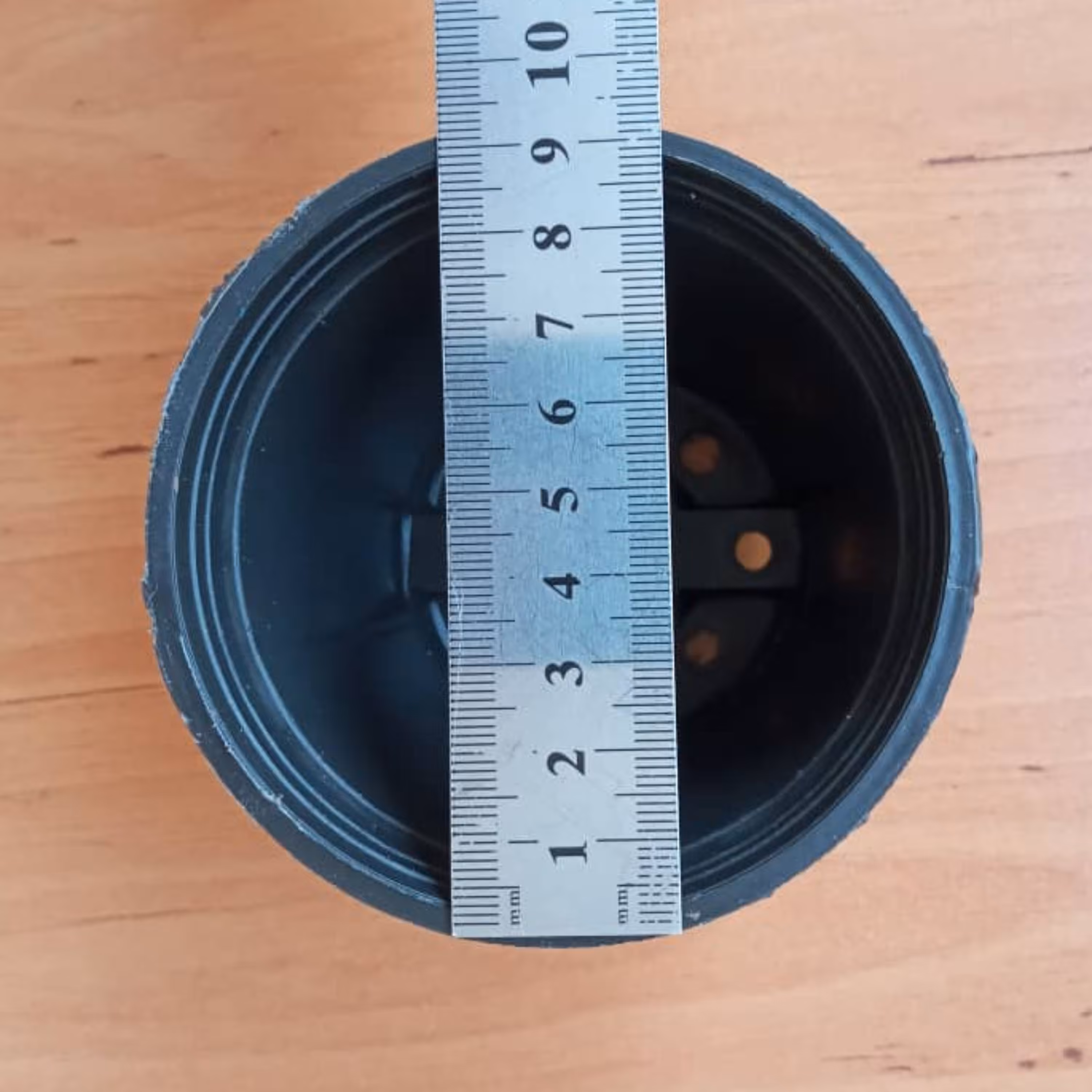 بسته (ده تایی)گلدان پلاستیکی سایز 10 درجه یک