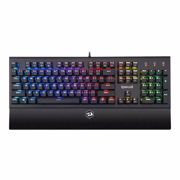 کیبورد RedRagon باسیم مکانیکال گیمینگ ARYAMAN K569 RGB
