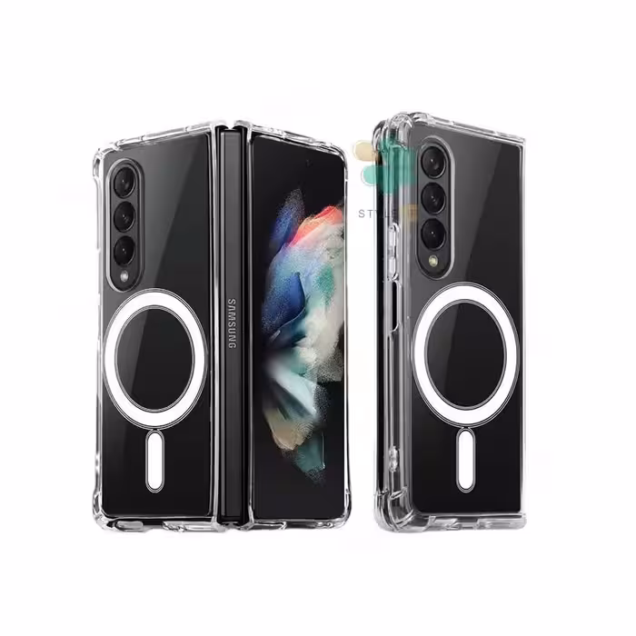 قاب شفاف مگ سیف دار گوشی سامسونگ Samsung Z Fold3 5G