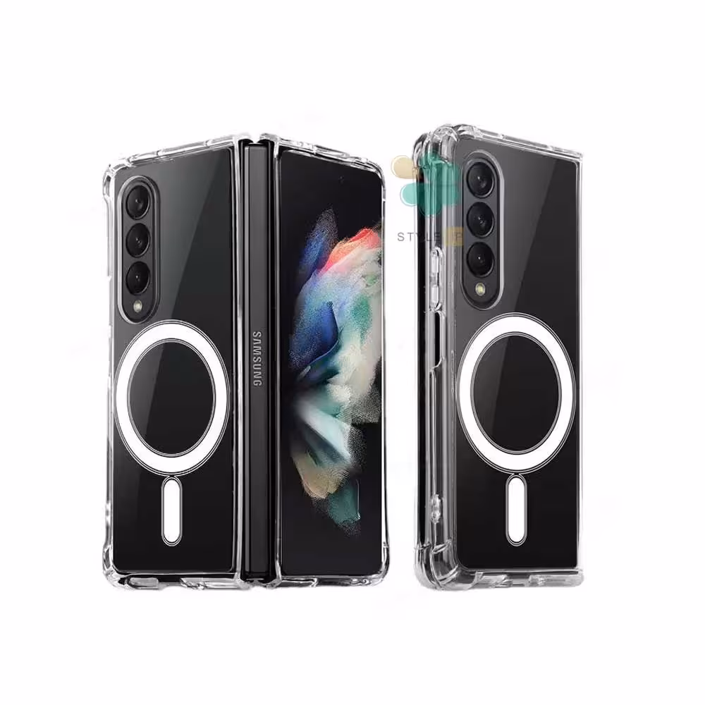 قاب شفاف مگ سیف دار گوشی سامسونگ Samsung Z Fold3 5G