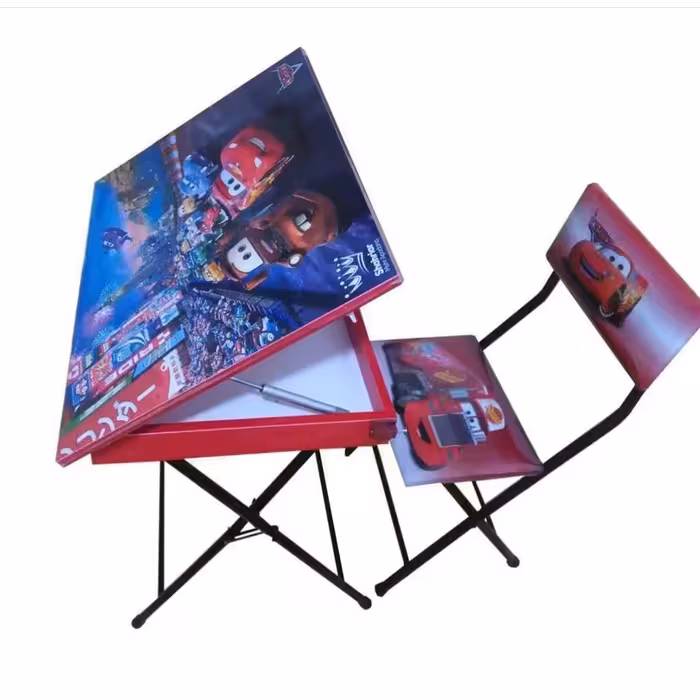 میز تحریر تاشو باکسدار همراه با صندلی همراه با ارسال رایگان