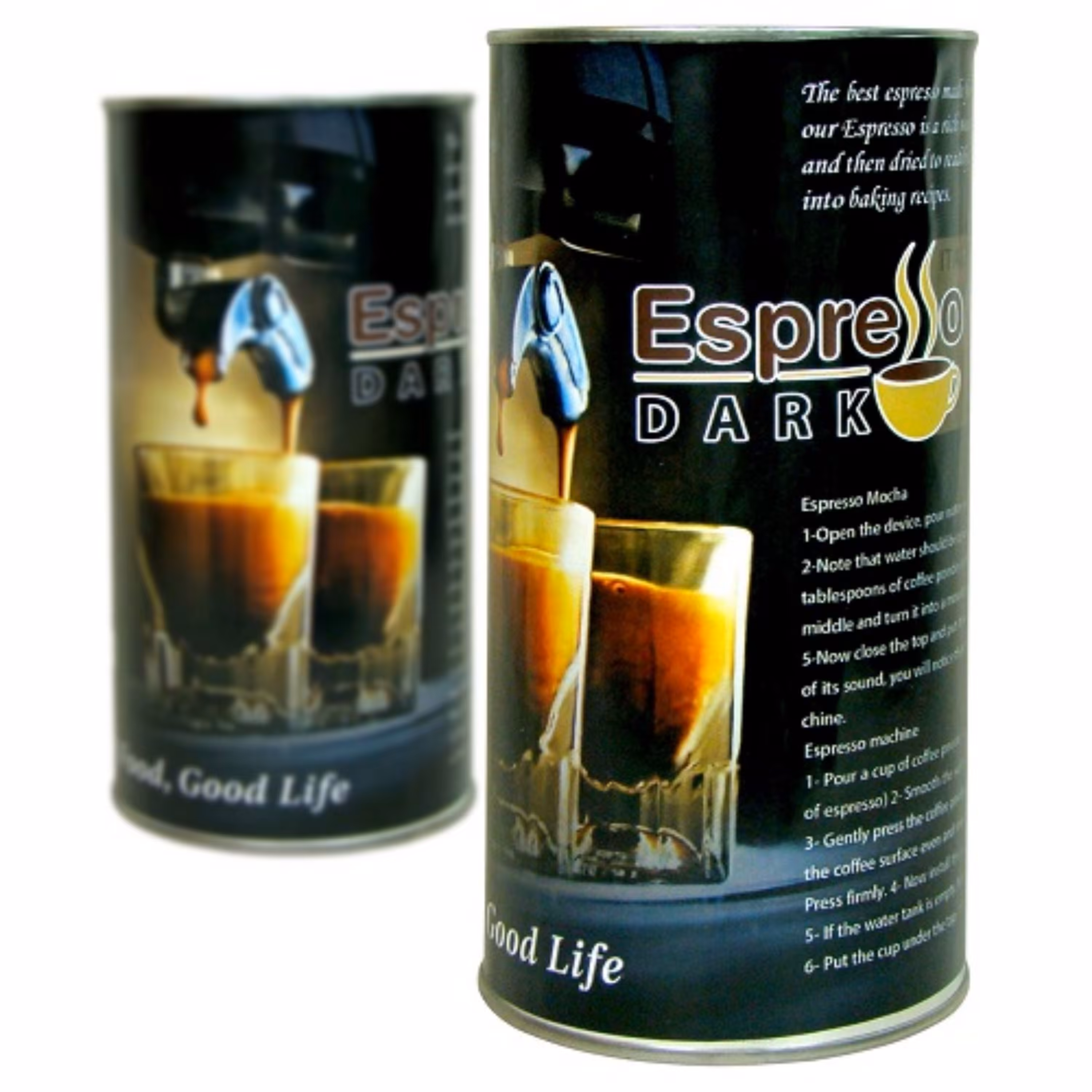 پودر قهوه اسپرسو دارک (Espresso) پک دو عددی 200 گرمی