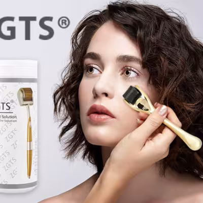 درمارولر تیتانیومی 192 سوزنه اصل و اورجینال زد جی تی اس zgts