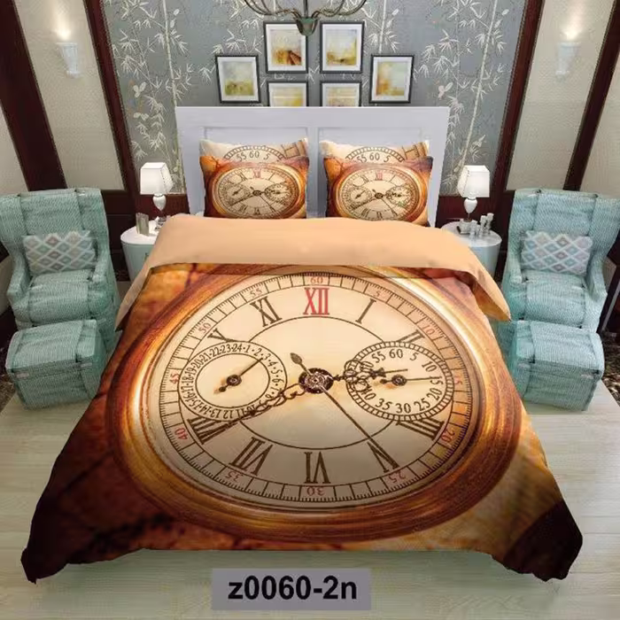 سرویس روتختی 2 نفره تنسل چاپی برندترک لند(Turk Land) z 60