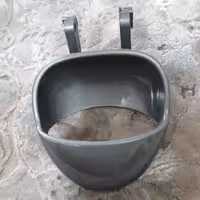 زبانه معمولی دستگیره داخلی کوئیک در دو رنگ خاکستری و قرمز با کیفیت بسیار عالی