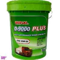 روغن موتور دیزلی ایرانول مدل D-9000 PLUS حجم 20 لیتر