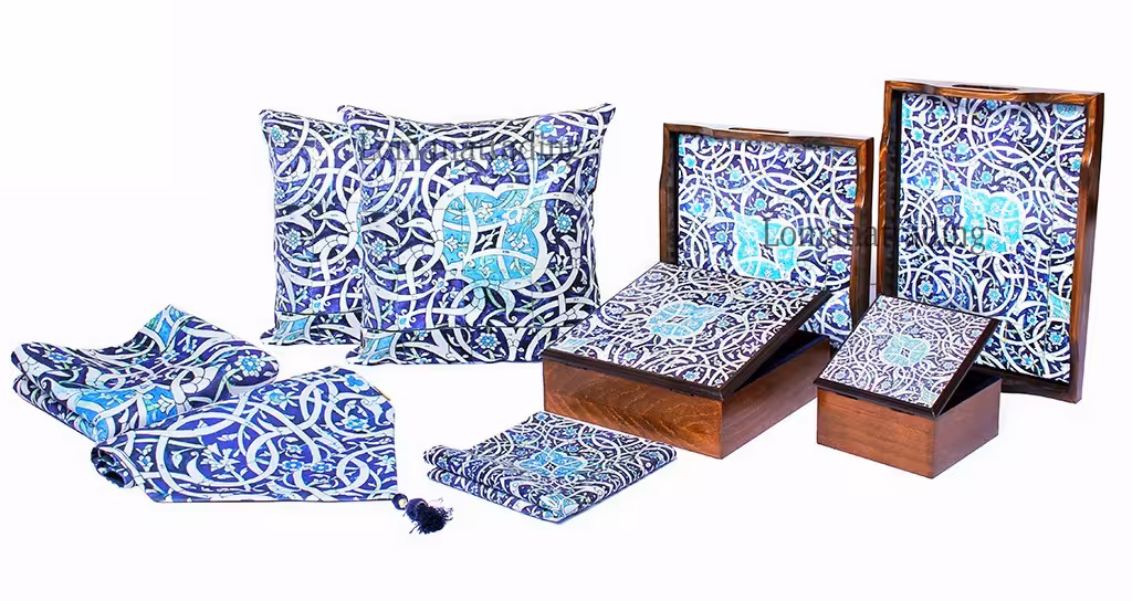 پک دکوراتیو با طرح سرمه ای قدیم لومانو