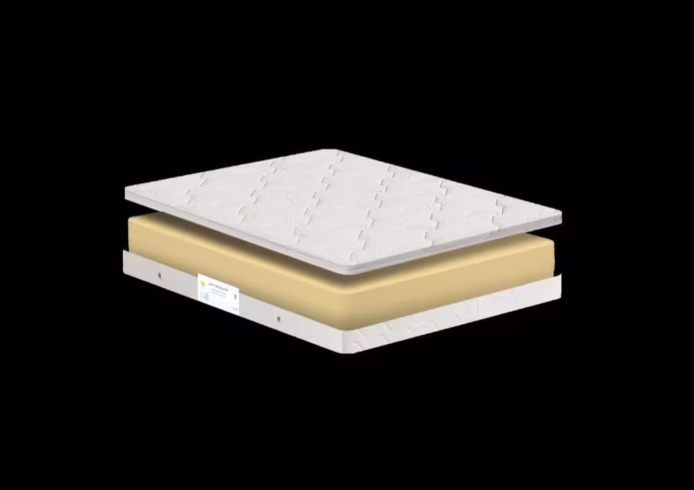 تشک یک نفره رویال خواب آسایش مدل ایرسا سایز 120*200 سانتیمتر