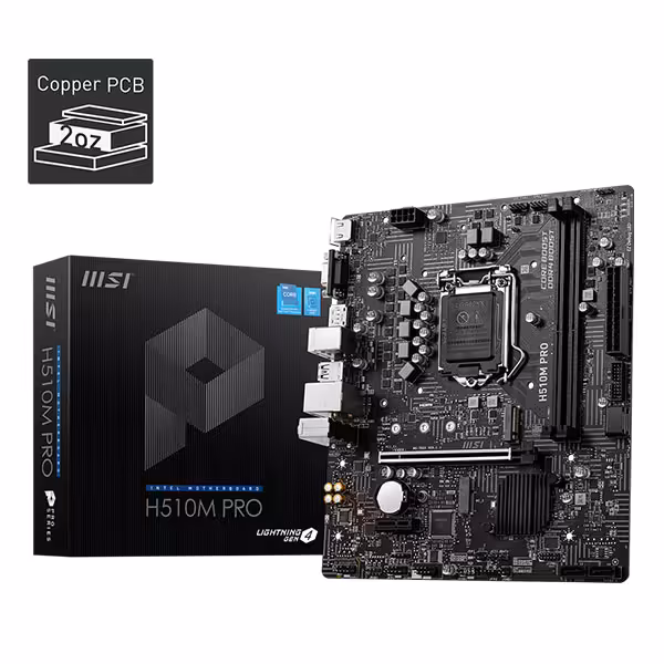 مادربرد ام اس آی مدل H510M PRO - پردیس پازار