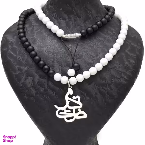 گردنبند نقره طرح اسم مرتضی کد FTB 56