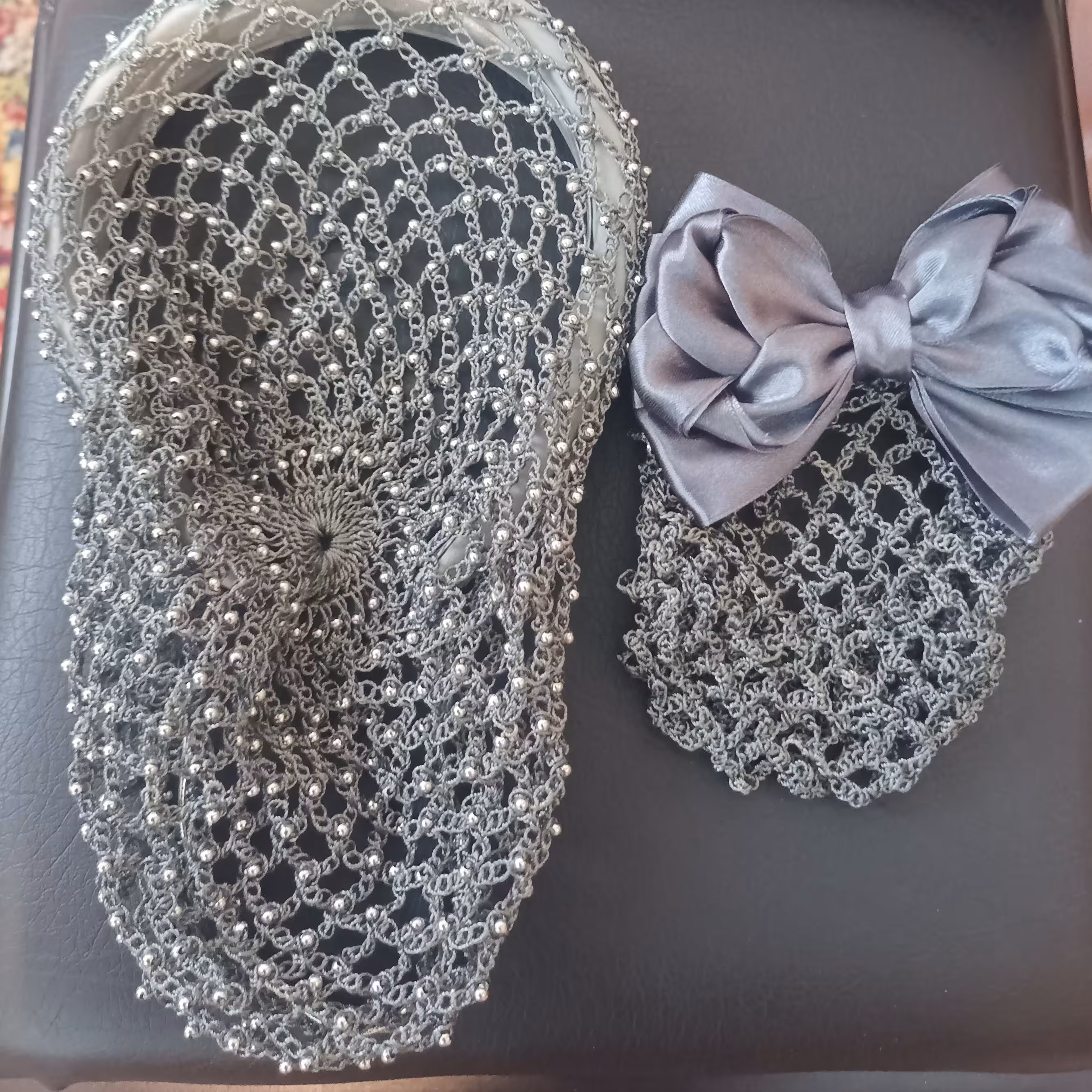 تور مو و تل مو مدل بافتنی