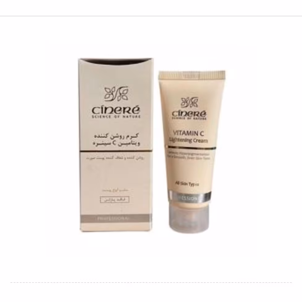 کرم روشن کننده سینره مدل ویتامین سی حجم 40 میل