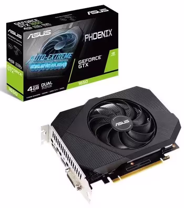 کارت گرافیک ایسوس مدل PH-GTX1650-4GD6-P با حافظه 4 گیگابایت
