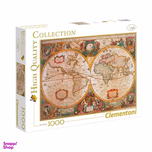 پازل 1000 تکه کلمنتونی مدل Old Map