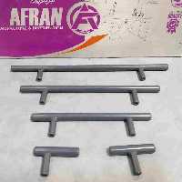 دستگیره کابینت افران مدل کالیستو سایز 128 میلیمتر طوسی بسته 20 عددی