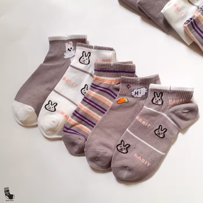 جوراب فانتزی طرح خرگوش