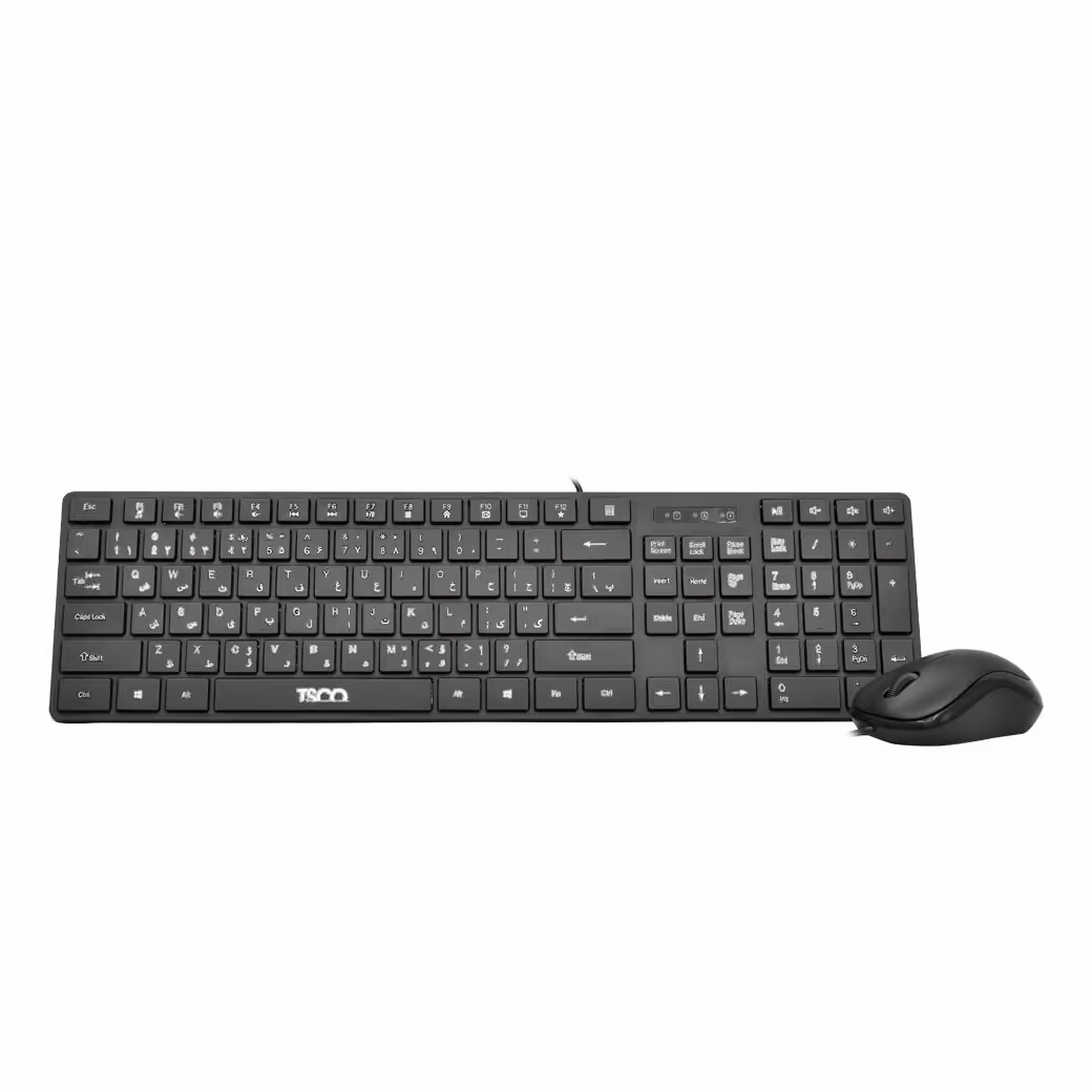 کیبورد و موس TSCO TKM 8061 - کیبورد و ماوس باسیم تسکو مدل TKM  8061
