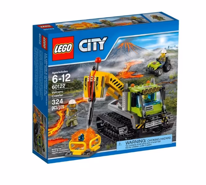 لگو  مدل Volcano Crawler legoکد 60122