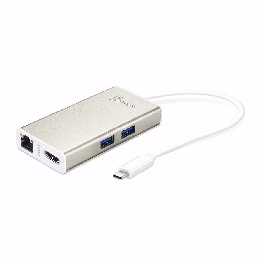 مبدل چندکاره USB Type-C جی5 کریت Jca374