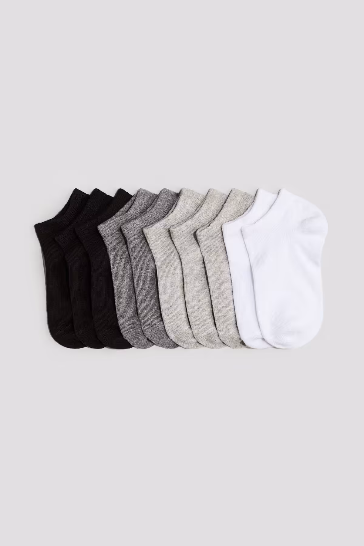 جوراب خاکستری مردانه 10 تکه چکمه اورجینال H M H&M