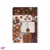 دفترچه یادداشت بامبیلیپ مدل تم پاییزی عکاسی و انار کد 8535557