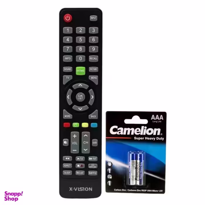 ریموت کنترل ایکس ویژن مدل 951 به همراه باتری