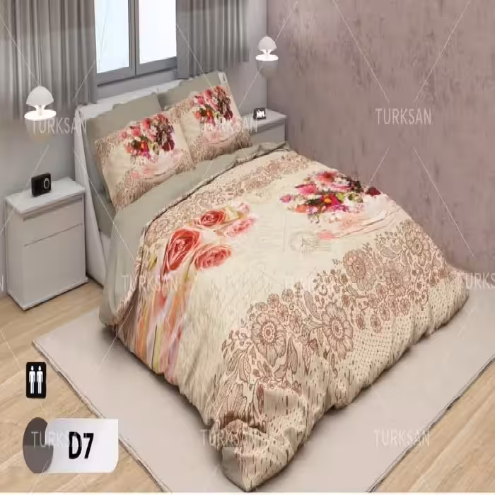 سرویس روتختی ترکسان کد D-7 دونفره 6 تکه