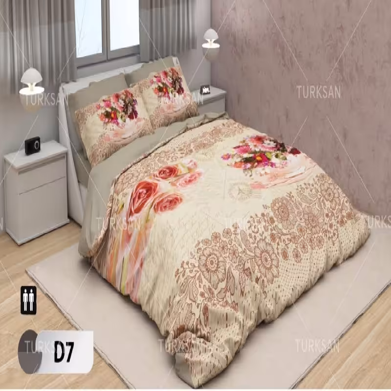 سرویس روتختی ترکسان کد D-7 دونفره 6 تکه