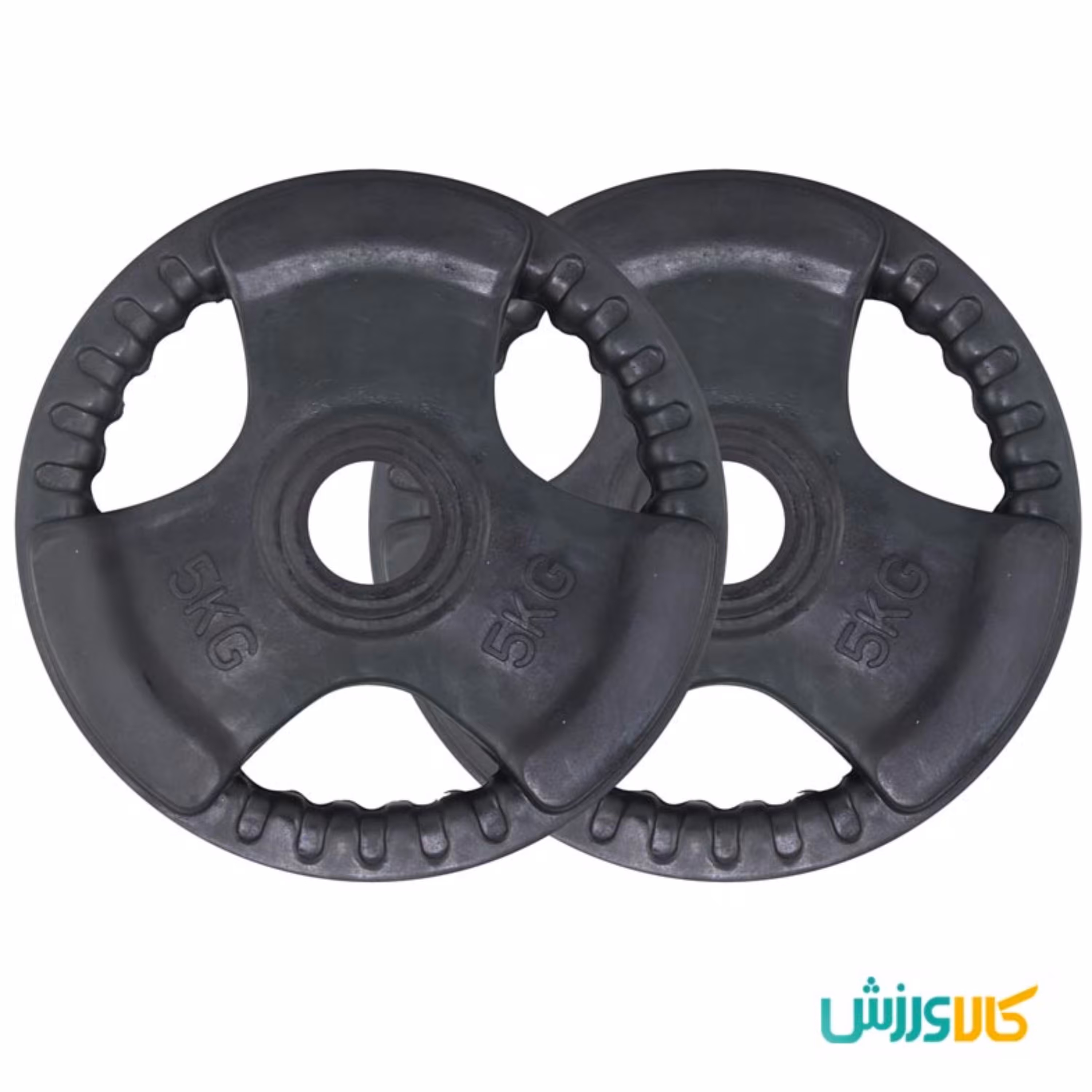 وزنه هالتر  فرمانی خانگی 5 کیلویی مشکی