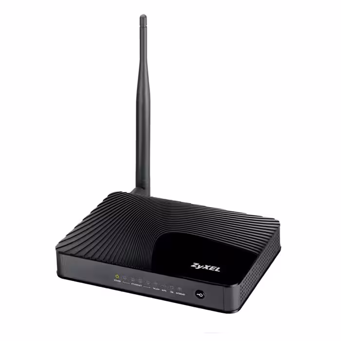 مودم روتر ADSL2 Plus بی سیم زایکسل مدل DEL1202-T10A/B