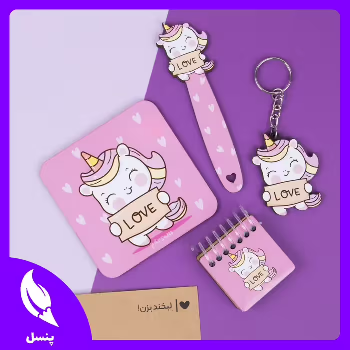 ست فانتزی 4 تکه یونیکورن Lov
