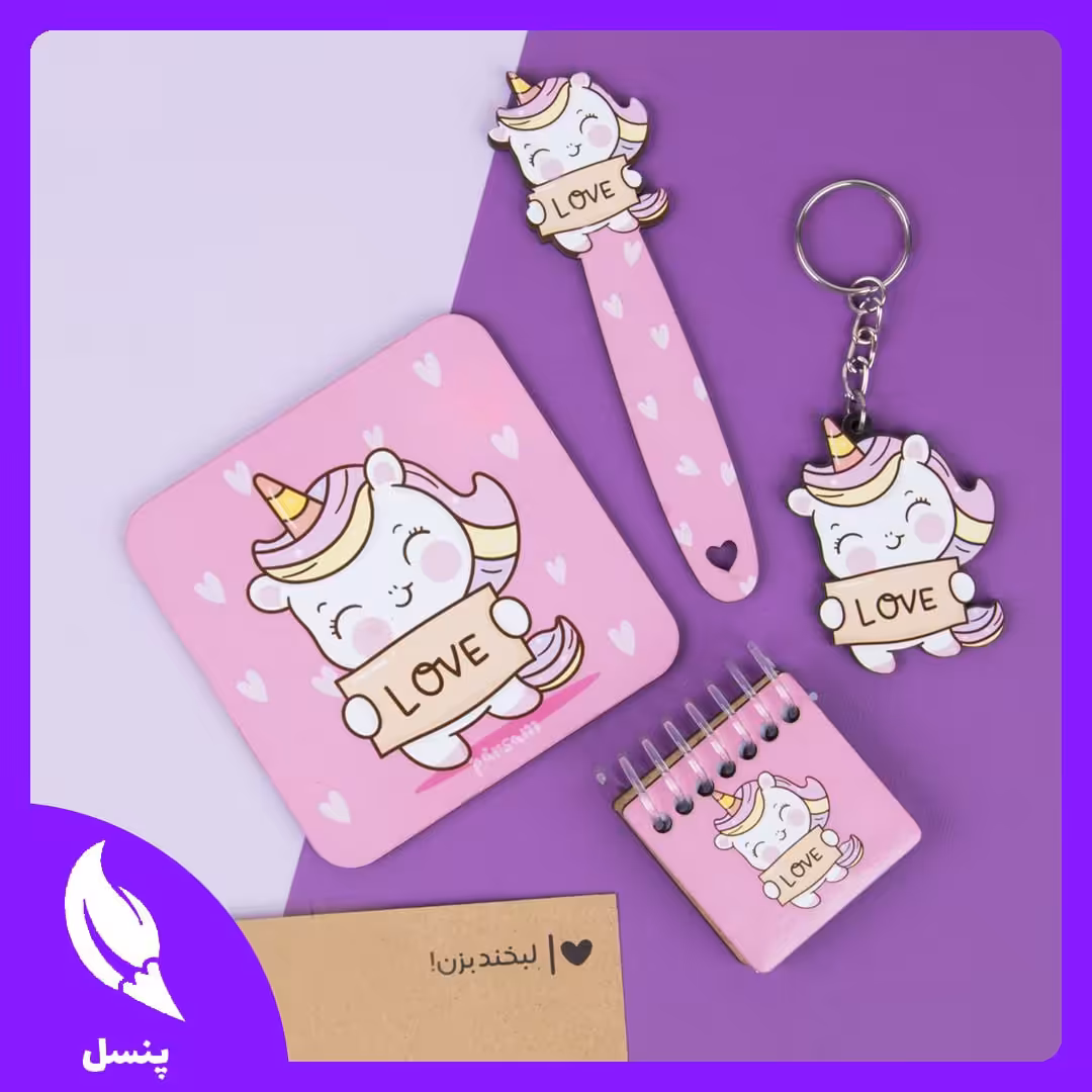 ست فانتزی 4 تکه یونیکورن Lov