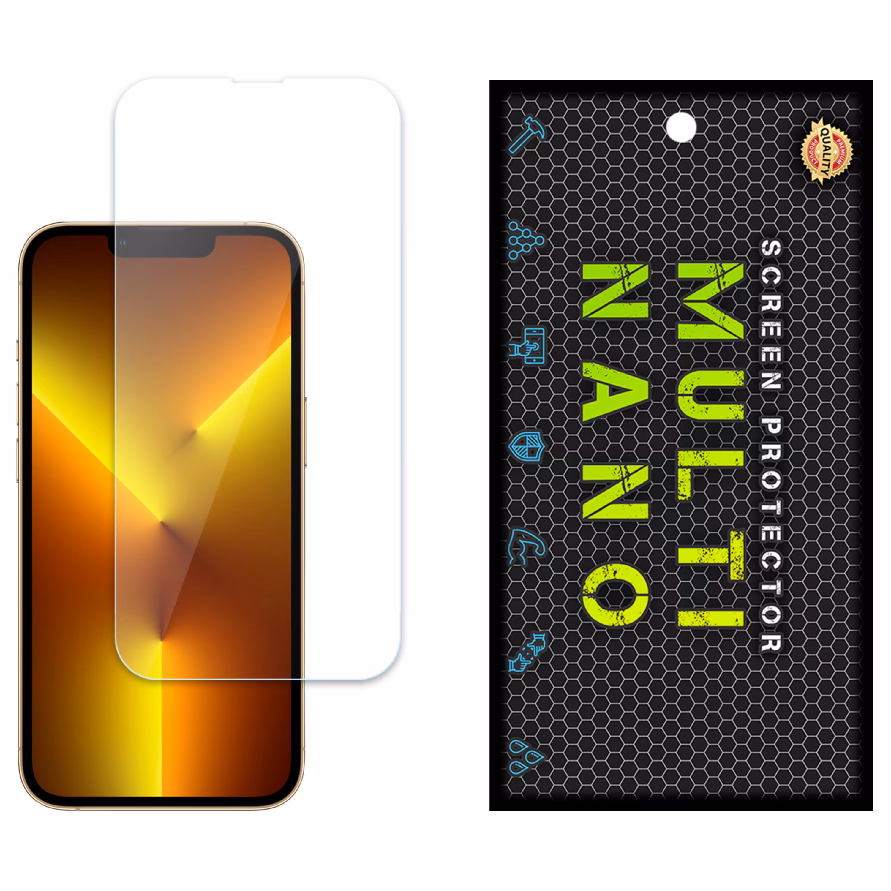محافظ صفحه نمایش مولتی نانو مدل X-S1N مناسب برای گوشی اپل iPhone 13 Pro