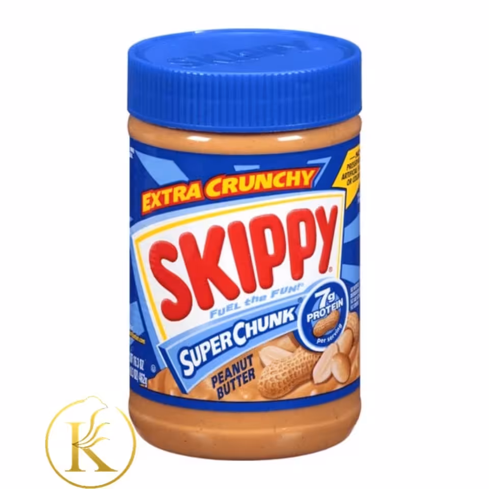 کره بادام زمینی اسکیپی مدل کرانچی 462 گرم Skippy

