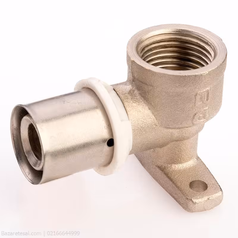 زانوديواري صفحه‌دار پرسي 3/4×20 توپيچ سوپرپایپ